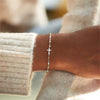 Wholesale S925 Sterling Silver Cross Rainbow Drop Glue Bracelet For Women With Geometric Design And Diamond Treatment