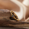 Wholesale S925 Sterling Silver Crystal Ring With Flower And Leaf Pattern Set With Gems For Women