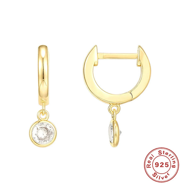 Wholesale S925 Sterling Silver Dagger Cross Devil's Eye Star Moon Pendant Earrings With Geometric Design For Women