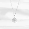 Wholesale S925 Sterling Silver Daisy Flower Necklace Simple Fashion Small Fresh Style