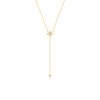 Wholesale S925 Sterling Silver Diamondencrusted Bawang Star Yshaped Dipper Clavicle Chain With Oshaped Chain Electroplated Necklace For Women