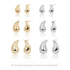 Wholesale S925 Sterling Silver Drop Shape Electroplated Women's Earrings