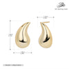 Wholesale S925 Sterling Silver Drop Shape Electroplated Women's Earrings
