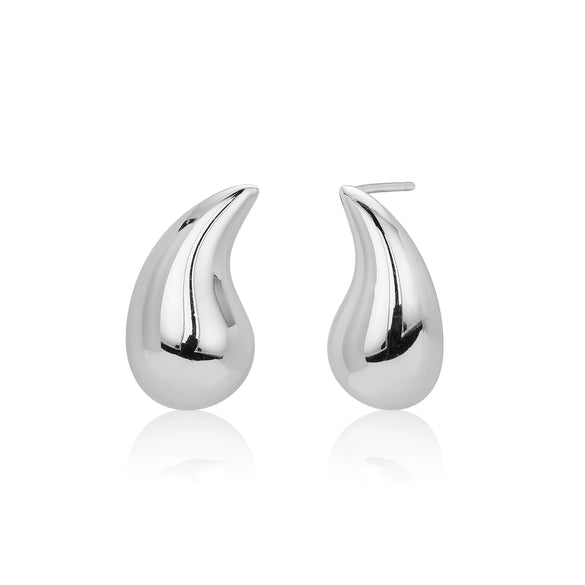 Wholesale S925 Sterling Silver Drop Shape Electroplated Women's Earrings