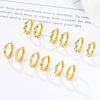 Wholesale S925 Sterling Silver Earrings Inlaid With Colored Zircons Ins Style Highend For Female