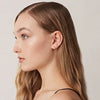 Wholesale S925 Sterling Silver Earrings Plated With 14K Gold Geometric Diamond Women's Earrings