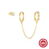 Wholesale S925 Sterling Silver Earrings With Stars And Flower Geometric Pattern Electroplated For Women