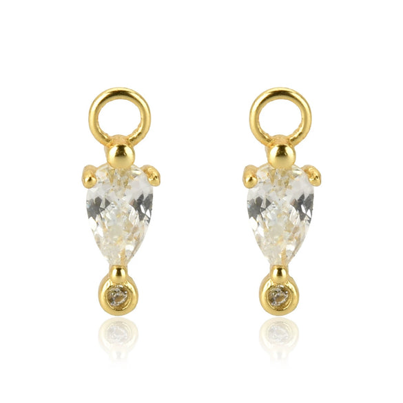 Wholesale S925 Sterling Silver Earrings With Zirconium And Geometric Design Platinum Or 18K Gold Electroplated For Women And Unisex