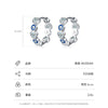 Wholesale S925 Sterling Silver Epoxy Heart Shaped Zircon Earrings For Women Fashionable And Trendy
