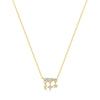 Wholesale S925 Sterling Silver Exquisite Moon Star Design Clavicle Chain With Electroplating O Chain For Women Geometric Pattern Minimalist Necklace