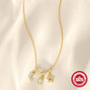 Wholesale S925 Sterling Silver Exquisite Star Moon Minimalist Geometric Ochain Clavicle Necklace With Diamondinlaid Pullout Adjusting And Electroplating Treatment