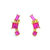 Wholesale S925 Sterling Silver Fivepointed Star Zirconia Earrings For Women Minimalist Style