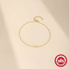 Wholesale S925 Sterling Silver Four Leaf Clover Exquisite Diamond Pearl Necklace Bracelet Suit With Electroplating Unisex Jewelry