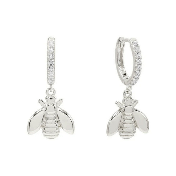 Wholesale S925 Sterling Silver Fun Bee Earrings With Ear Buckle Minimalist And Creative Trendy Ins Style For Women