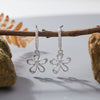 Wholesale S925 Sterling Silver Geometric And Flower Style Earrings For Women