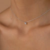 Wholesale S925 Sterling Silver Geometric Butterfly Necklace For Women With Electroplating O Chain