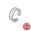 Wholesale S925 Sterling Silver Geometric Design Women's Toe Ring