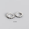 Wholesale S925 Sterling Silver Geometric Diamond Encrusted Stacked Ear Bone Ear Buckle Earrings With Electroplating For Trendy Women