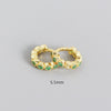 Wholesale S925 Sterling Silver Geometric Diamond Encrusted Stacked Ear Bone Ear Buckle Earrings With Electroplating For Trendy Women