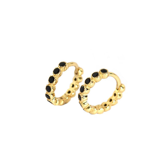 Wholesale S925 Sterling Silver Geometric Diamond Encrusted Stacked Ear Bone Ear Buckle Earrings With Electroplating For Trendy Women