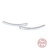Wholesale S925 Sterling Silver Geometric Ear Accessories With Real Gold Plating For Women