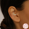 Wholesale S925 Sterling Silver Geometric Ear Bone Nail Ear Jewelry With Electroplating For Women Ear Bone Clip Auricle Puncture Nose Ring Nose Puncture