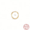 Wholesale S925 Sterling Silver Geometric Ear Bone Nail Ear Jewelry With Electroplating For Women Ear Bone Clip Auricle Puncture Nose Ring Nose Puncture