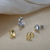 Wholesale S925 Sterling Silver Geometric Ear Studs For Women With Electroplating Design