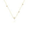 Wholesale S925 Sterling Silver Geometric Eightpointed Star Pendant Clavicle Chain With Electroplating For Women
