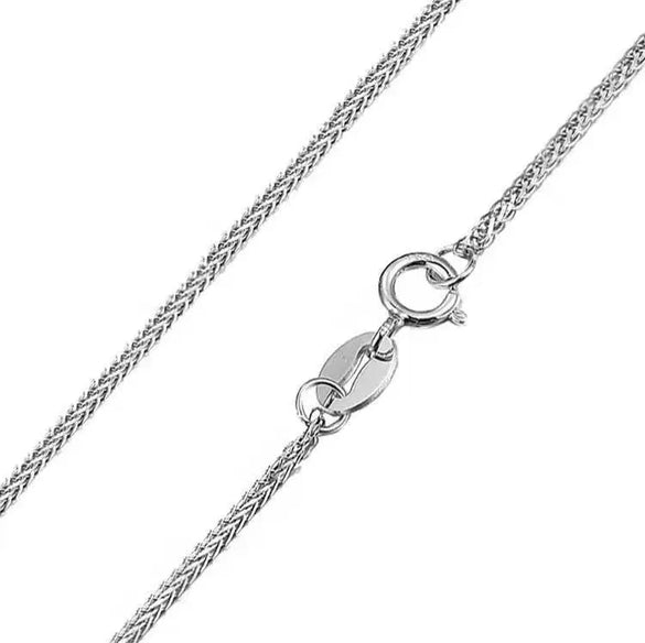 Wholesale S925 Sterling Silver Geometric Fourleaf Clover Pendant Necklace With Plain Chain For Women Electroplated