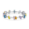 Wholesale S925 Sterling Silver Geometric Heart Ring Electroplated Simple Retro Design