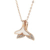 Wholesale S925 Sterling Silver Geometric Mermaid Tail Necklace For Women