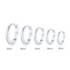 Wholesale S925 Sterling Silver Geometric Minimalist Earrings With Electroplating