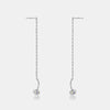 Wholesale S925 Sterling Silver Geometric Plant Flowers Inlay Earrings With Electroplating Treatment