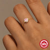Wholesale S925 Sterling Silver Geometric Pull Out Chain Ring With Electroplating And Real Gold Plating For Women