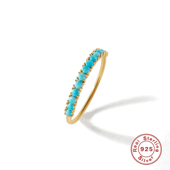 Wholesale S925 Sterling Silver Geometric Retro Simple Electroplated Women's Ring