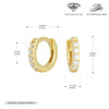 Wholesale S925 Sterling Silver Geometric Round Ear Buckle Set Electroplated Earrings For Women And Unisex