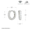 Wholesale S925 Sterling Silver Geometric Round Ear Buckle Set Electroplated Earrings For Women And Unisex