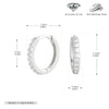 Wholesale S925 Sterling Silver Geometric Round Ear Buckle Set Electroplated Earrings For Women And Unisex