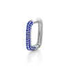 Wholesale S925 Sterling Silver Geometric Square Earring With Ear Buckle And Diamond Fashion Simple Advanced Design Sense For Women