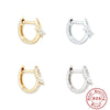 Wholesale S925 Sterling Silver Geometric Square Horse Eye Diamond Women's Earrings With Real Gold Plating And Zircon