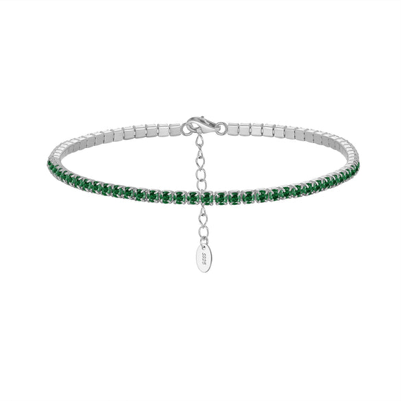 Wholesale S925 Sterling Silver Geometric Style Electroplated Women's Bracelet