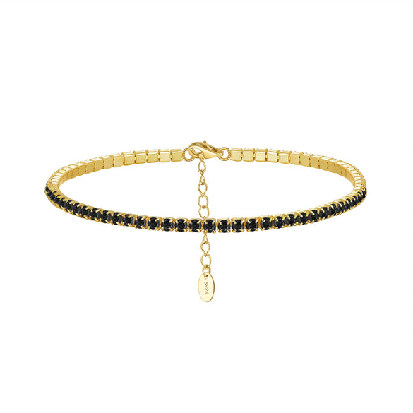 Wholesale S925 Sterling Silver Geometric Style Electroplated Women's Bracelet