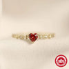 Wholesale S925 Sterling Silver Gold Plated Women's Tail Ring With Geometric Pattern And Electroplating Treatment