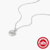 Wholesale S925 Sterling Silver Heart Shape Butterfly English Letter Mama Pendant Clavicle Chain With Electroplating For Women
