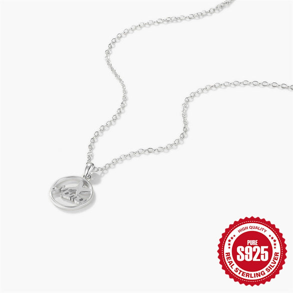 Wholesale S925 Sterling Silver Heart Shape Butterfly English Letter Mama Pendant Clavicle Chain With Electroplating For Women