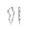 Wholesale S925 Sterling Silver Heart Shaped Simple Style Electroplated Earrings For Women