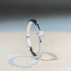 Wholesale S925 Sterling Silver Heartshaped Love Mosan Ring For Female With Moissanite