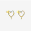 Wholesale S925 Sterling Silver Hollow Love Pattern Jewelry With Diamond Treatment Including Necklace Bracelet Ring Simple All Match Style For Women