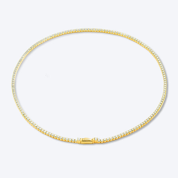 Wholesale S925 Sterling Silver Inlaid Multicolor Zircon Necklaces With Geometric Pattern Electroplated For Women